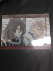 鬼滅の刃 ビッグクリアカード 無限城へと 鬼殺隊 23 柱稽古編 A21-09824A 最終話c097 伊黒小芭内 不死川実弥