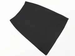 PAUL STUART ポールスチュアート ウール混 Aライン 台形 スカート size6/紺 ◇■ レディース