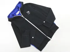 TOMMY HILFIGER トミーヒルフィガー ジップアップ パーカー sizeS/青ｘ黒 ◇■ メンズ