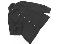 ZARA ザラ ツイード シャツ ジャケット sizeM/黒 ◇■ レディース