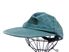 THE NORTH FACE ザノースフェイス ロゴ 刺繍 キャップ 緑 ■■ メンズ