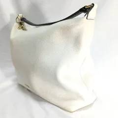 【格安】FURLA フルラ レザー トートバッグ 白 A4収納可 肩掛け 通勤 通学 訳あり