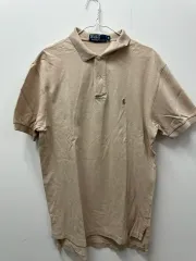 アラブヴィンテージ ポロ ラルフローレン ベージュ 半袖 カラーTシャツ M