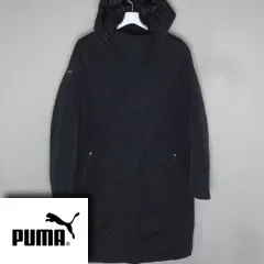 PUMA プーマ / レディース 95サイズ / フード付きダウンコート ハーフコート ジャケット アウター / ダルスン ヴィンテージ 158