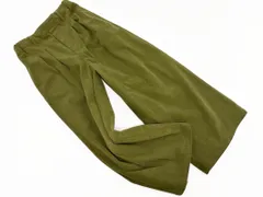 studio CLIP スタジオクリップ コーデュロイ タック ワイド パンツ sizeM/カーキ ◇■ レディース