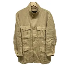 MACKINTOSH LONDON(マッキントッシュロンドン) ブルゾン サイズ38 M メンズ - ベージュ 長袖/麻/春/秋