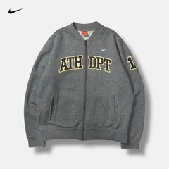 NIKE The Athletic Dept. No. 10フルジップスウェットシャツ グレー XXL