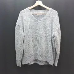 ◇ Green label relaxing ローゲージ ケーブル カジュアル シンプル 長袖 ニット 表記なし ライトグレー レディース E  【1310300003311】