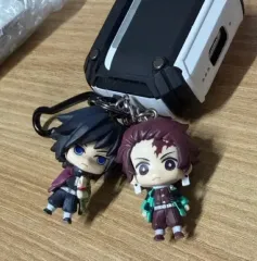 鬼滅の刃 KARAコレ キーホルダー 義勇 竈門 炭治郎 セット (開封のみ)