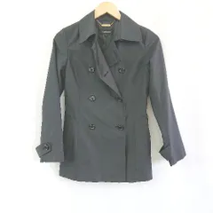 ◇ QueensCourt クイーンズ コート オフィスカジュアル 綺麗め 長袖 ジャケット サイズ1 ブラック レディース E  【1310300030294】