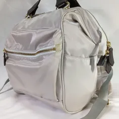 【訳あり特価】サマンサタバサ ミニリュック ピンクシルバー 軽量 ナイロン 光沢