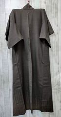【B61】Vintage Japanese Kimono / Subtle Vertical Stripe Texture【Cosplay Material】