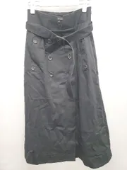 ◇ ◎ UNITED ARROWS ユナイテッド green label relaxing ロング フレア スカート サイズ38 ブラック レディース P  【1402160001627】