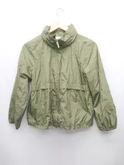 ◇ ◎ any SiS エニィスィス ジップアップ 薄手 無地 長袖 ジャケット サイズ2 カーキ レディース P  【1402160007667】