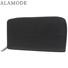 LOUIS VUITTON(ルイ・ヴィトン) エピ ジッピー・ウォレット ロングウォレット 長財布 ラウンドファスナー ジップアラウンド エピレザー ノワール シルバー金具 M61857 メンズ 40802170819【中古】【アラモード】