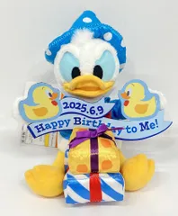 東京ディズニーリゾート ぬいぐるみバッジ Happy Birthday to Me！ ドナルド