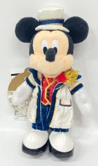 東京ディズニーシー ぬいぐるみバッジ It's Christmas Time! 2018 ミッキー(白) 35周年