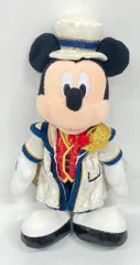 東京ディズニーシー ぬいぐるみバッジ DISNEY CHRISTMAS 2019 ミッキー(白コート)/It's Christmas Time! 2019