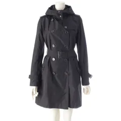 バーバリー ロンドン トレンチコート ブラック 38【中古】