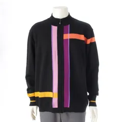 ジャンニ・ヴェルサーチェ ジップアップ ニット トップス マルチカラー【中古】のサムネイル