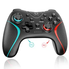 【迅速に発送】Switch コントローラー 2025アップグレード Switch2 コントローラー Sungale スイッチ プロコン 自動連射/連射ホールド 背面ボタン付き マクロ機能 Bluetooth5.0接続 6軸ジャイロセンサー 1 44305cfd