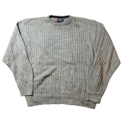 90s chaps Ralph Lauren cotton knit made in USA / 90年代 チャプス ラルフローレン コットンニット アメリカ製【E365】