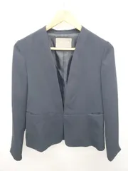 ◇ A day in the life UNITED ARROWS アデイ ユナイテッド ビジネス 長袖 ジャケット サイズ36 ネイビー レディース P  【1402270001579】