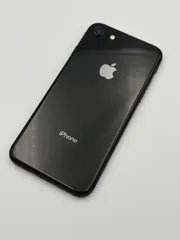 SIMフリー Apple iPhone8 64GB スペースグレイ 黒 バッテリー98％ au
