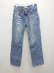 ◇ BEAMS ビームス ストレート カジュアル デニム ジーンズ パンツ サイズS ブルー系 メンズ P  【1402270009094】