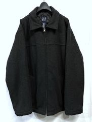 美品 OLD GAP オールドギャップ ウールジャケット 中綿 チャコール S