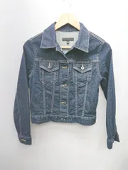 ◇ UNIQLO ユニクロ カジュアル 定番 長袖 デニム ジャケット ジージャン サイズS ネイビー レディース P  【1402270019314】