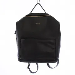 フルラ FURLA Dafne Avatar Backpack リュックサック デイバッグ バックパック レザー 黒 F6977 /BM ■MU