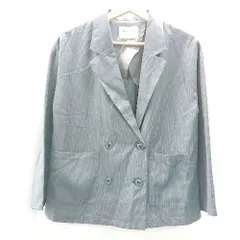 ◇ repipi armario レピピアルマリオ フォーマル カジュアル シンプル 長袖 レディース サイズM グレー レディース E  【1402280000838】