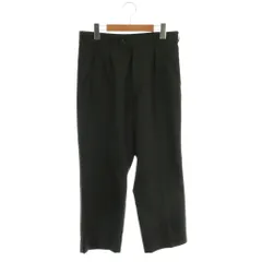 トリココムデギャルソン tricot COMME des GARCONS シャドーストライプテーパードパンツ スラックス M 黒 ブラック /AT ■OSのサムネイル
