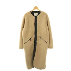 ウールリッチ WOOLRICH ボアコート XS ベージュ /AG ■OSのサムネイル