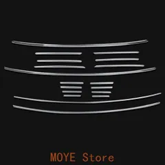 フロント フォグ ランプ カバー トリム グリル グリッド 装飾 ストリップ 適用: アウディ A6 C6 グリル フロント ミドル グリッド AL-EE-45qplj260105