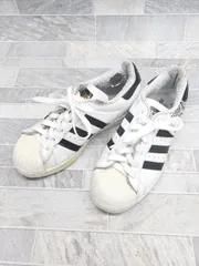 ◇ adidas SUPERSTAR W スーパースター FX3600 スニーカー シューズ サイズ22.0 ホワイト ブラック レディース P  【1403110001209】