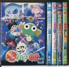 초극장판 케로로 군조 5권 세트/DVD 중고 렌탈 떨어짐/c7839