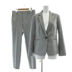 23区 オンワード樫山 スーツ セットアップ シングル ジャケット パンツ 38 グレー JK.WO.BM.0408 PR.WO.BM.0408 /AP