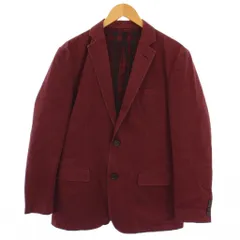 バーバリー ロンドン BURBERRY LONDON テーラードジャケット 袖裏地 シングル 2B 裏地チェック柄 M 赤 /BM
