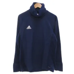 アディダス adidas タグ付き CONDIVO18 ウォームトップ サッカーウェア 0 紺 ネイビー タートルネック ハイネック CLIMAWARM CV8973 /FF