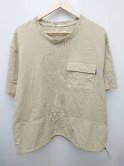 ◇ niko and … ニコアンド 半袖 Tシャツ カットソー サイズM ベージュ系 レディース メンズ P  【1405290000584】