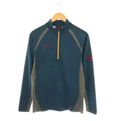 マムート MAMMUT ハーフジップトップス カットソー 長袖 M ネイビー 1041-07670 /HK ■OS ■ADのサムネイル
