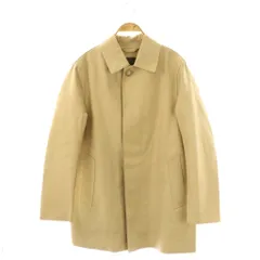 マッキントッシュ MACKINTOSH コットン ステンカラーコート ゴム引きコート アウター 40 ベージュ /NR ■OS