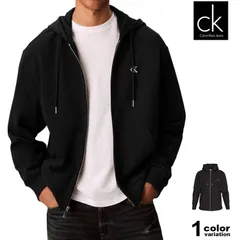 カルバンクライン ジーンズ パーカー ジップアップ Calvin Klein Jeans Zip Up Hoodie スウェット フーディ スウェットパーカー 長袖 メンズ 大きいサイズ (CK calvin klein トップス LV04RD240G)