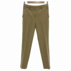 セオリー Theory パンツ スラックス センタープレス 小さいサイズ XXX0 茶 ブラウン /UO