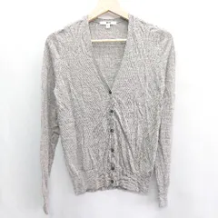 ◇ UNIQLO ユニクロ 長袖 カーディガン サイズS グレー レディース E  【1408060005888】