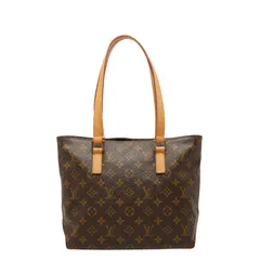 ルイ ヴィトン モノグラム カバピアノ トートバッグ ハンドバッグ M51148 ブラウン PVC レザー レディース LOUIS VUITTON【1-0245187】