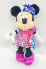 東京ディズニーシー ぬいぐるみバッジ Disney's EASTER 2018 ミニー(マーメイドラグーン)/ファッショナブルイースター 35周年