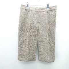 ◇ COMME CA ISM コムサイズム ショートパンツ サイズM ブラウン系 レディース E  【1408060011711】